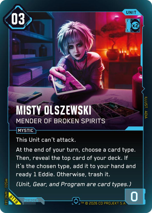 Misty Olszewski - Mender of Broken Spirits (B119) [Welcome to Night City - Beta]