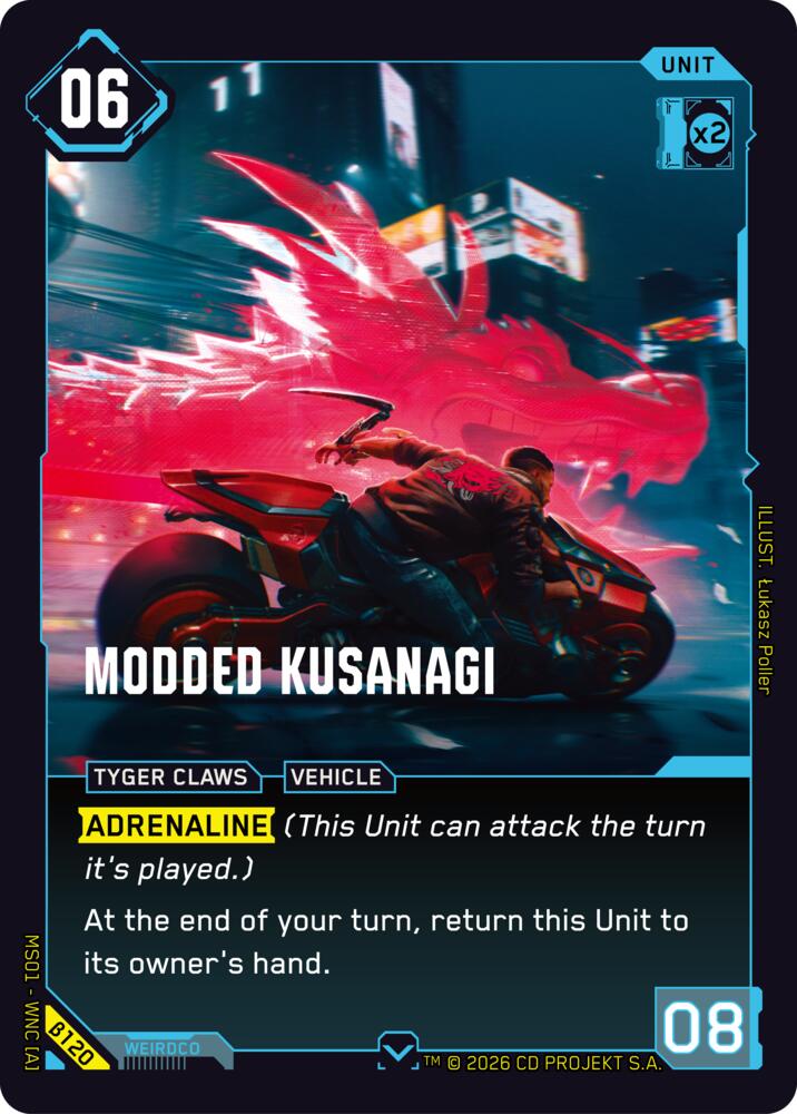 Modded Kusanagi (B120) [Welcome to Night City - Beta]
