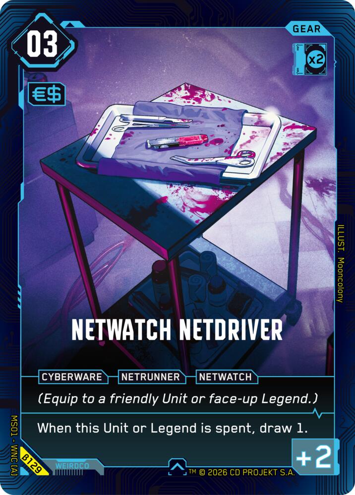 NetWatch Netdriver (B129) [Welcome to Night City - Beta]