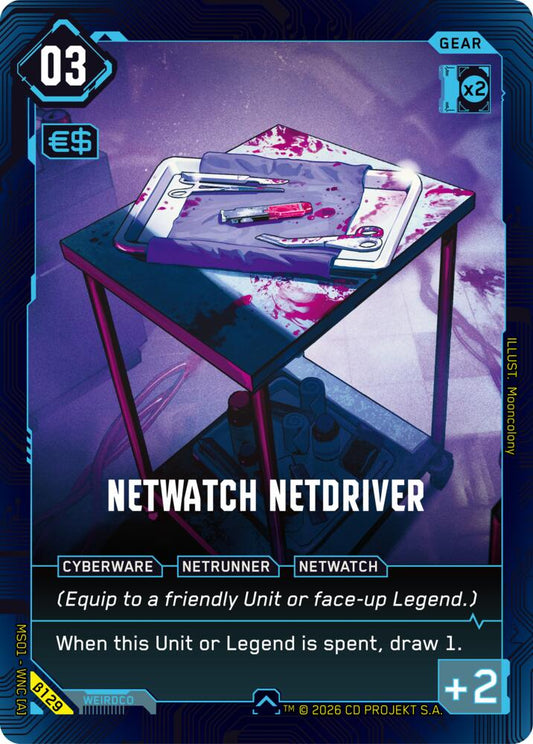 NetWatch Netdriver (B129) [Welcome to Night City - Beta]