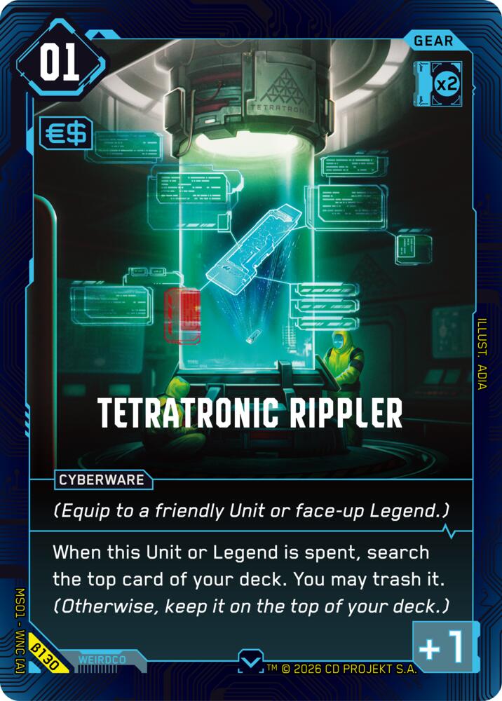 Tetratronic Rippler (B130) [Welcome to Night City - Beta]