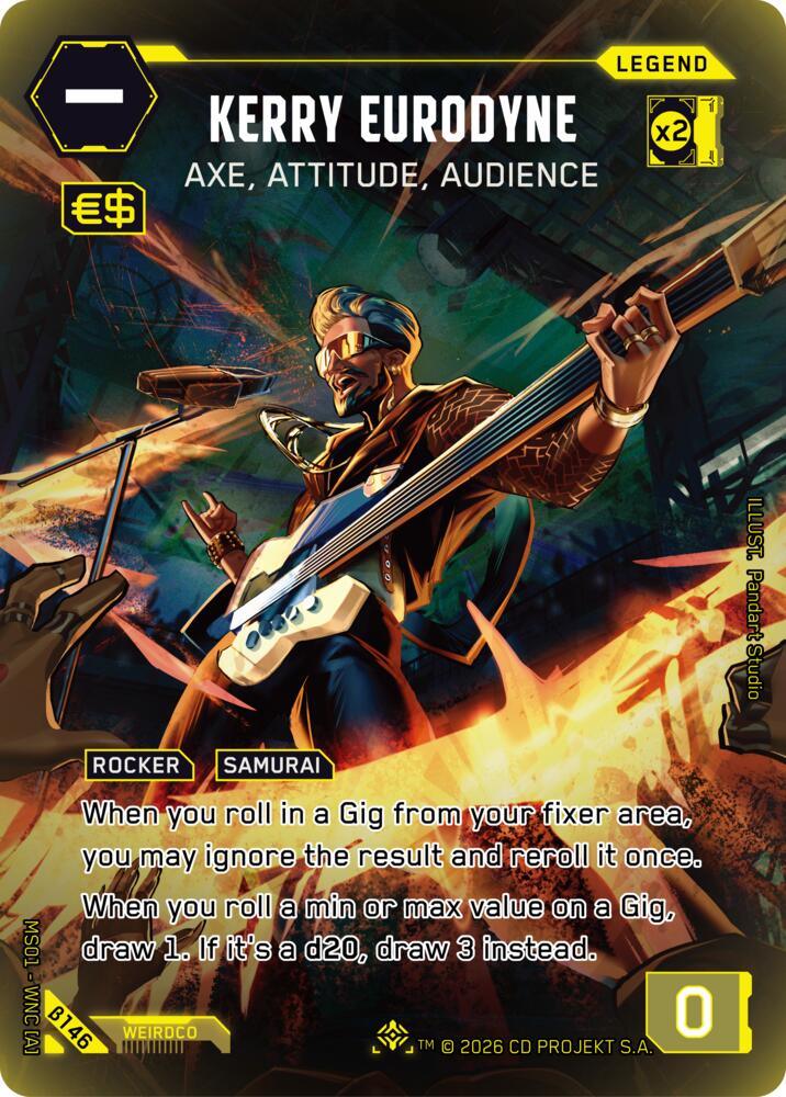 Kerry Eurodyne - Axe, Attitude, Audience (ILegend) (B146) [Welcome to Night City - Beta]