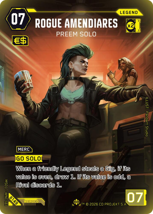 Rogue Amendiares - Preem Solo (ILegend) (B149) [Welcome to Night City - Beta]