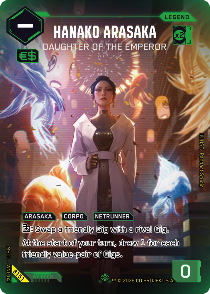 Hanako Arasaka - Daughter of the Emperor (ILegend) (B151) [Welcome to Night City - Beta]