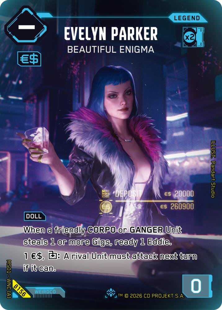 Evelyn Parker - Beautiful Enigma (ILegend) (B156) [Welcome to Night City - Beta]