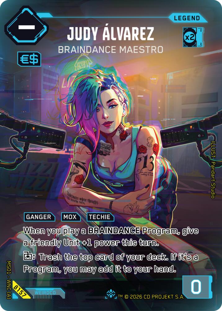 Judy Alvarez - Braindance Maestro (ILegend) (B157) [Welcome to Night City - Beta]