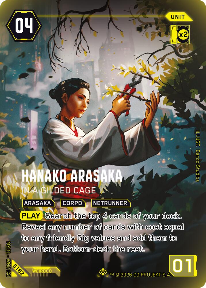 Hanako Arasaka - In a Gilded Cage (IO) (B162) [Welcome to Night City - Beta]