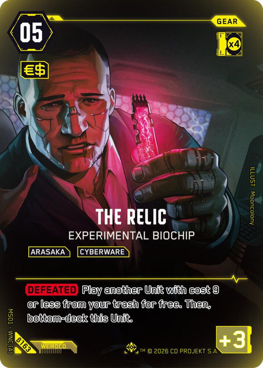 The Relic - Experimental Biochip (IO) (B163) [Welcome to Night City - Beta]