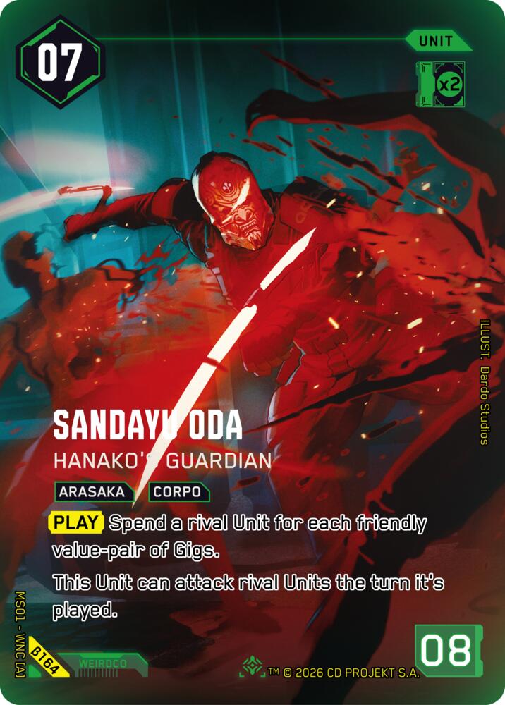 Sandayu Oda - Hanako's Guardian (IO) (B164) [Welcome to Night City - Beta]