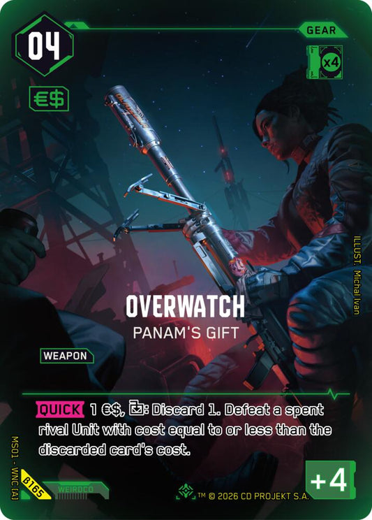 Overwatch - Panam's Gift (IO) (B165) [Welcome to Night City - Beta]