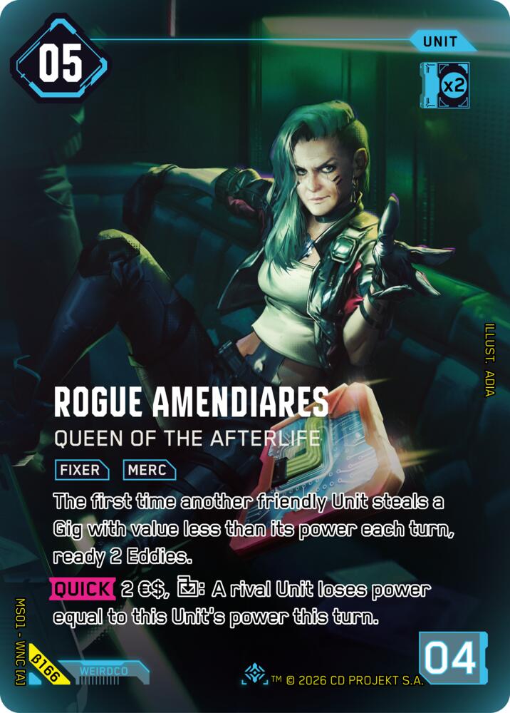 Rogue Amendiares - Queen of the Afterlife (IO) (B166) [Welcome to Night City - Beta]