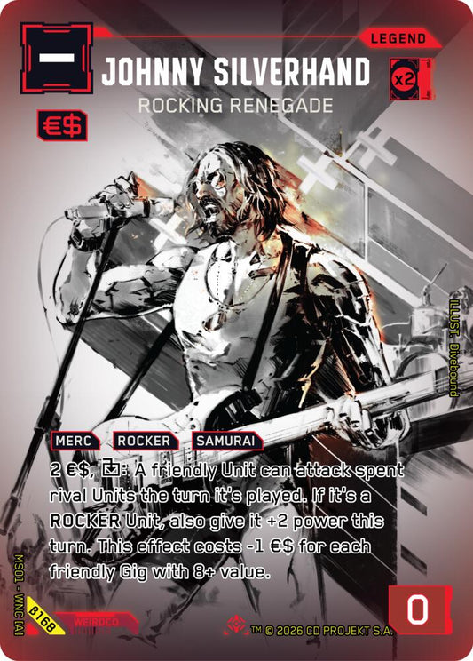 Johnny Silverhand - Rocking Renegade (ISecret) (B168) [Welcome to Night City - Beta]