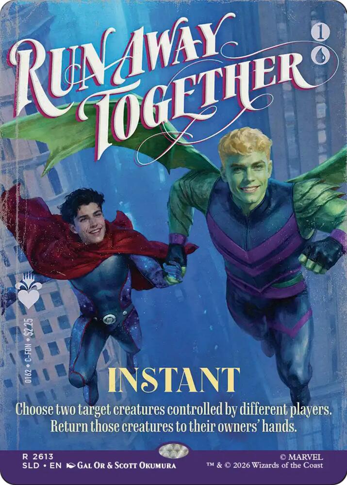 Run Away Together (2613) [Secret Lair Drop Series]
