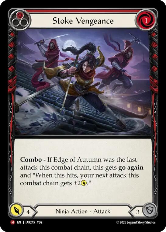 Stoke Vengeance (IAR245) [Usurp the Shadow Throne]