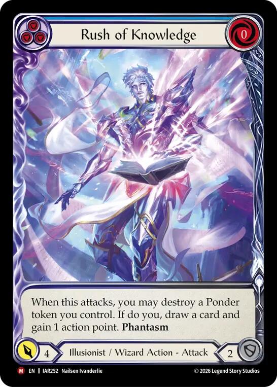 Rush of Knowledge (Extended Art) (IAR252) [Usurp the Shadow Throne]