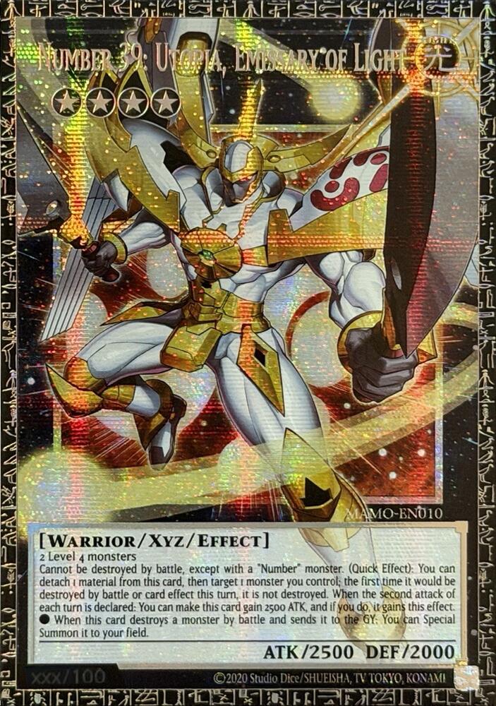 Number 39: Utopia, Emissary of Light (GMR) (MAMO-EN010) [Magnificent Monsters]