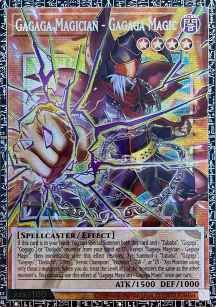 Gagaga Magician - Gagaga Magic (GMR) (MAMO-EN011) [Magnificent Monsters]