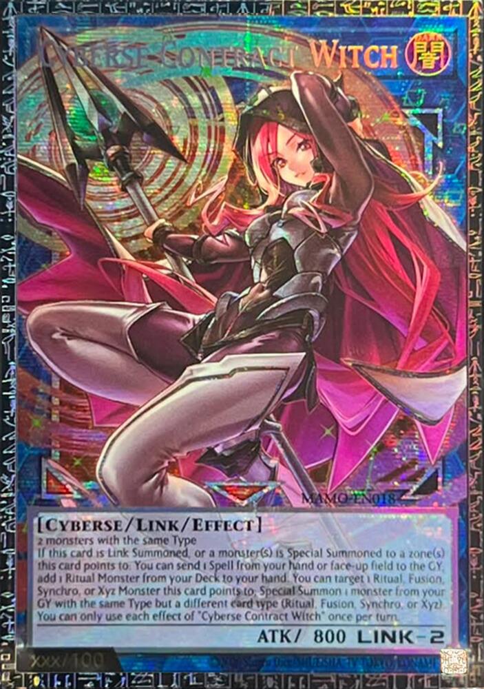 Cyberse Contract Witch (GMR) (MAMO-EN018) [Magnificent Monsters]