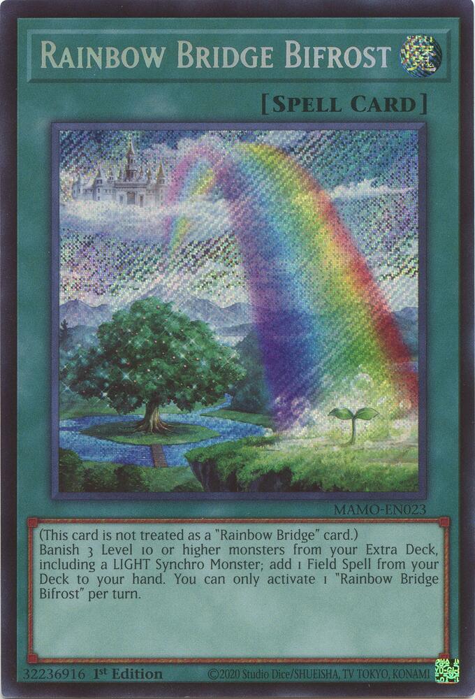 Rainbow Bridge Bifrost (Secret Rare) (MAMO-EN023) [Magnificent Monsters]