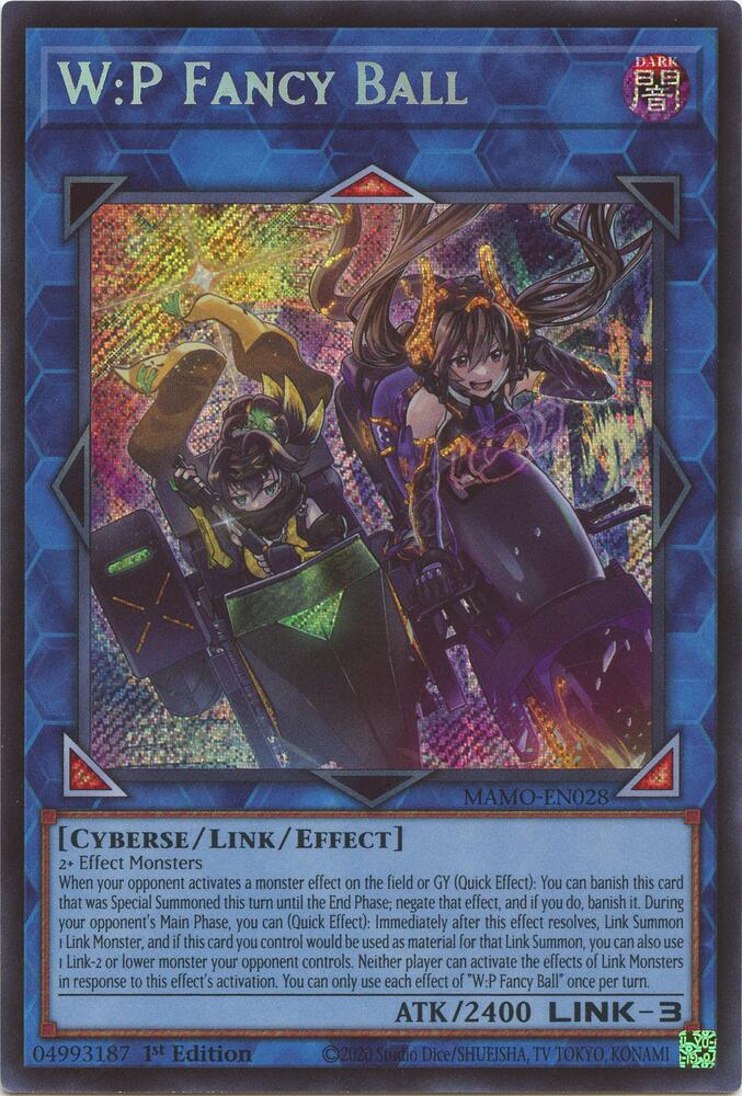 W:P Fancy Ball (Secret Rare) (MAMO-EN028) [Magnificent Monsters]