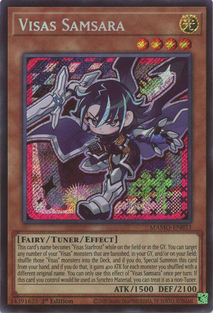 Visas Samsara (Secret Rare) (MAMO-EN033) [Magnificent Monsters]