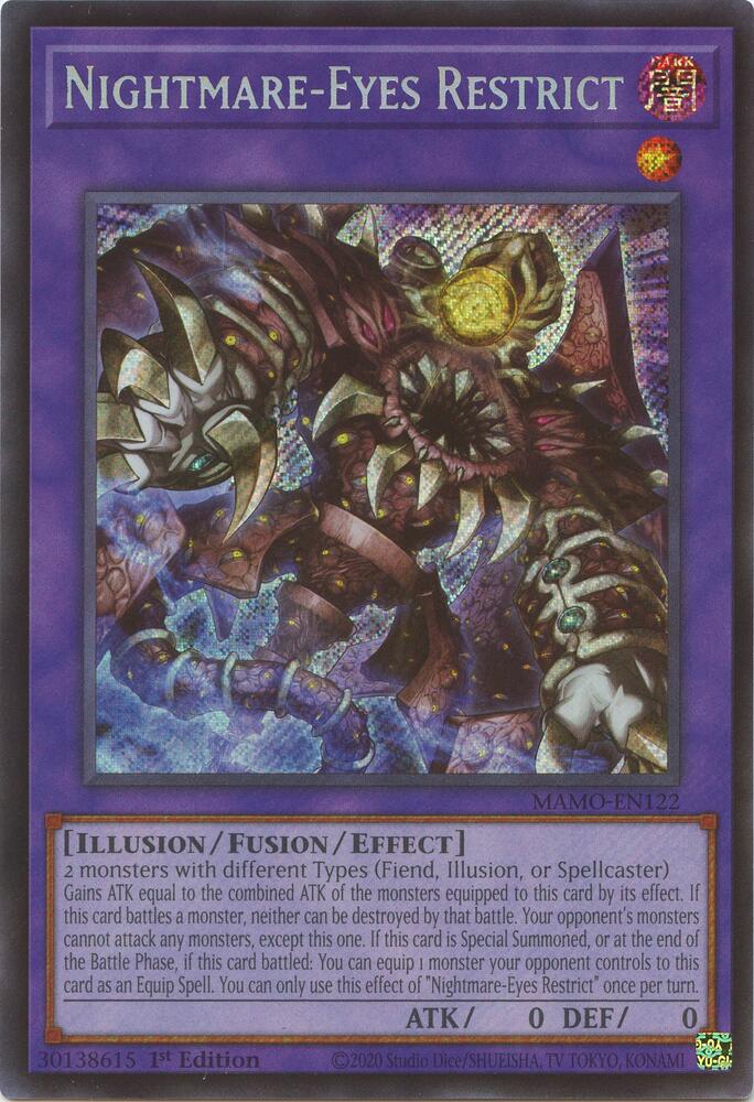 Nightmare-Eyes Restrict (MAMO-EN122) [Magnificent Monsters]