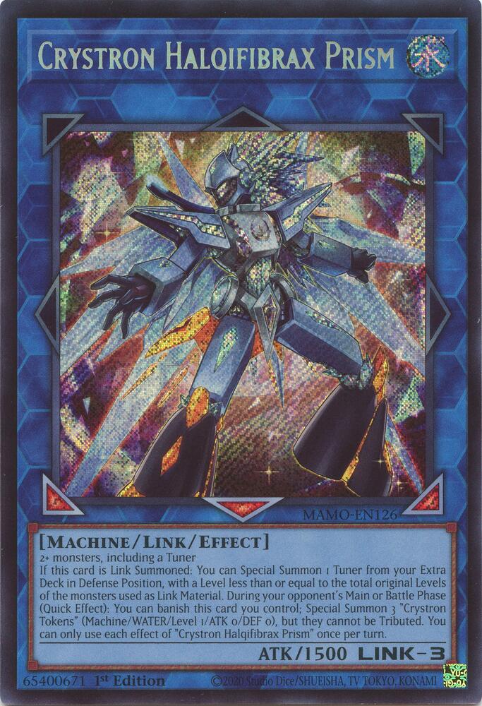 Crystron Halqifibrax Prism (MAMO-EN126) [Magnificent Monsters]
