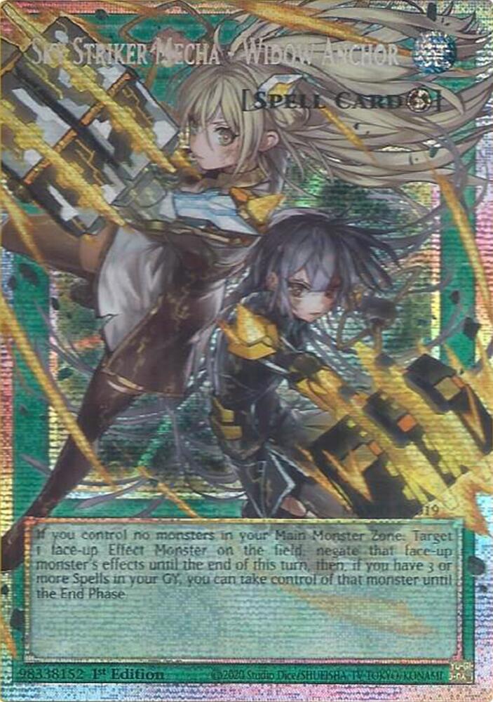 Sky Striker Mecha - Widow Anchor (Starlight Rare) (MAMO-EN019) [Magnificent Monsters]