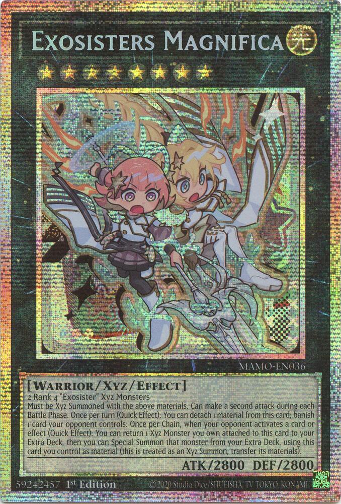 Exosisters Magnifica (Starlight Rare) (MAMO-EN036) [Magnificent Monsters]