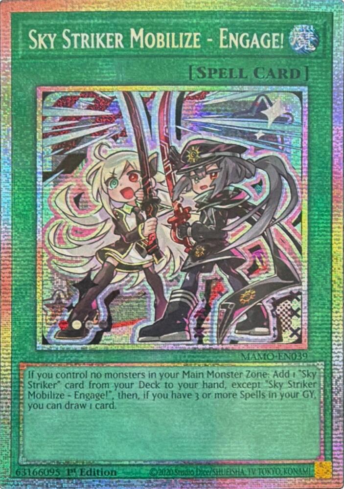 Sky Striker Mobilize - Engage! (Starlight Rare) (MAMO-EN039) [Magnificent Monsters]