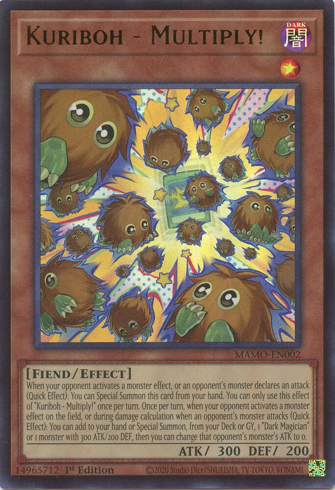 Kuriboh - Multiply! (MAMO-EN002) [Magnificent Monsters]