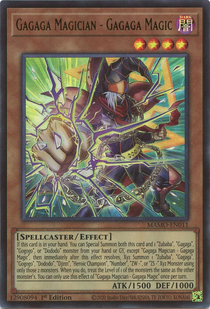 Gagaga Magician - Gagaga Magic (MAMO-EN011) [Magnificent Monsters]