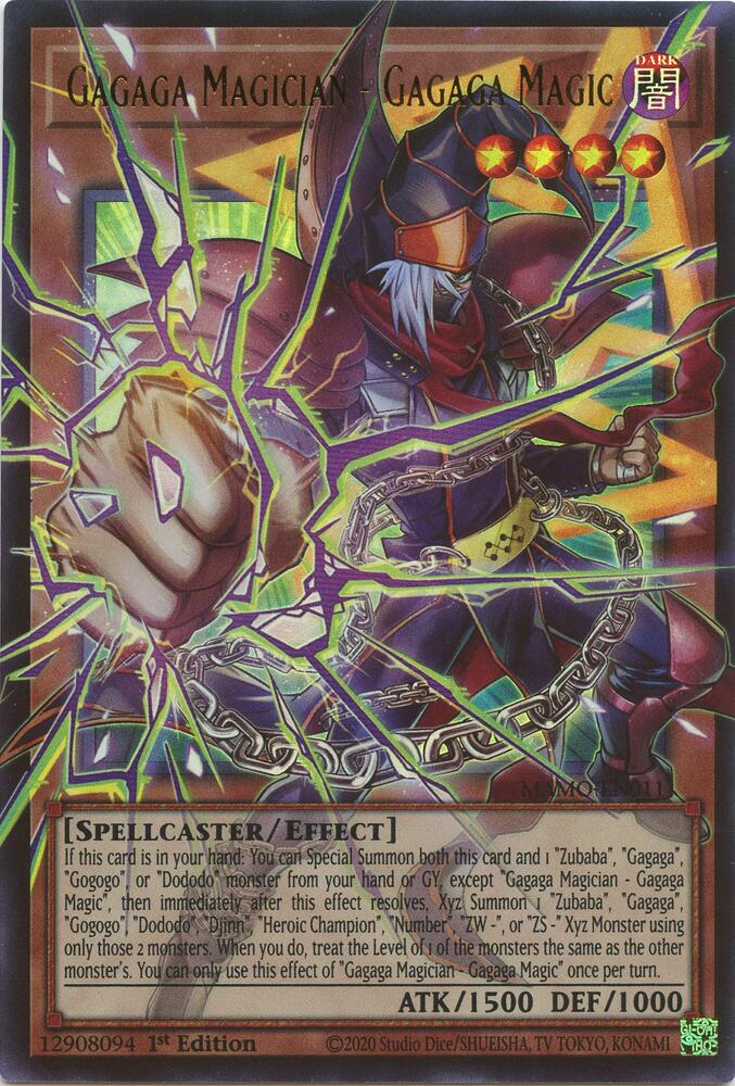 Gagaga Magician - Gagaga Magic (Extended Art) (MAMO-EN011) [Magnificent Monsters]