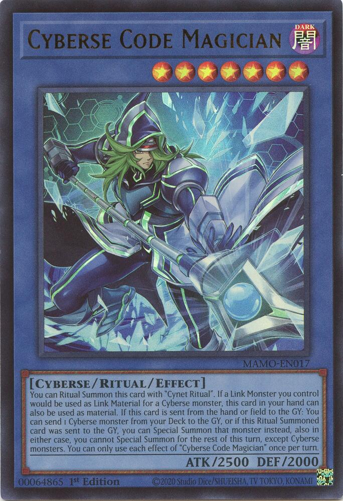 Cyberse Code Magician (MAMO-EN017) [Magnificent Monsters]