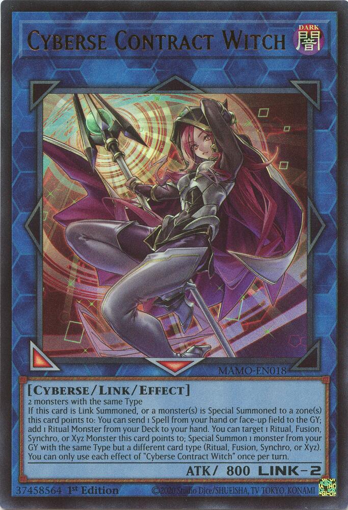 Cyberse Contract Witch (MAMO-EN018) [Magnificent Monsters]