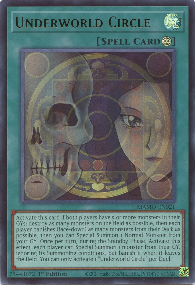 Underworld Circle (MAMO-EN021) [Magnificent Monsters]