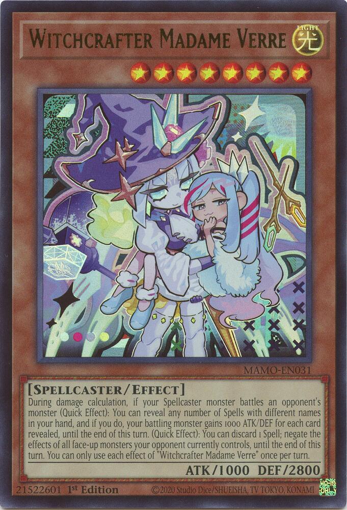 Witchcrafter Madame Verre (MAMO-EN031) [Magnificent Monsters]