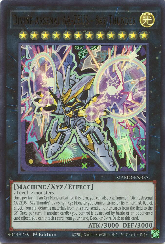 Divine Arsenal AA-ZEUS - Sky Thunder (MAMO-EN035) [Magnificent Monsters]