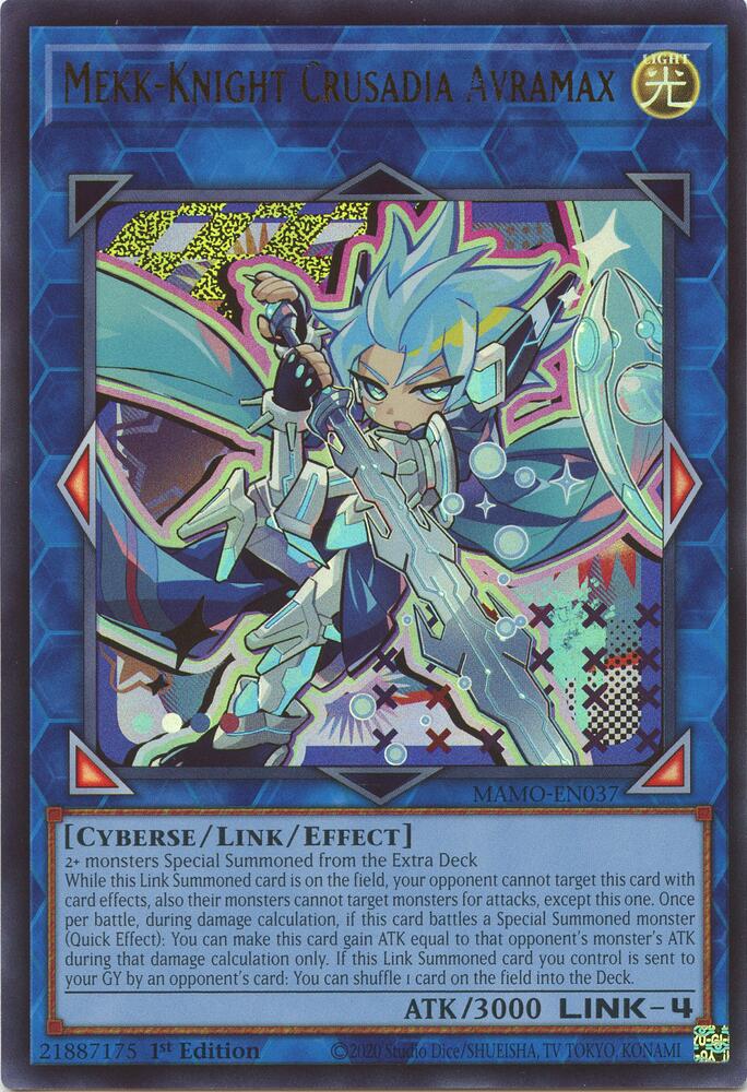 Mekk-Knight Crusadia Avramax (MAMO-EN037) [Magnificent Monsters]