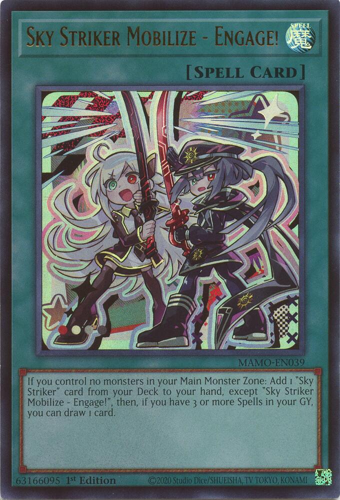 Sky Striker Mobilize - Engage! (MAMO-EN039) [Magnificent Monsters]