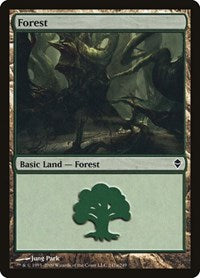 Forest (247a) (247a) [Zendikar]