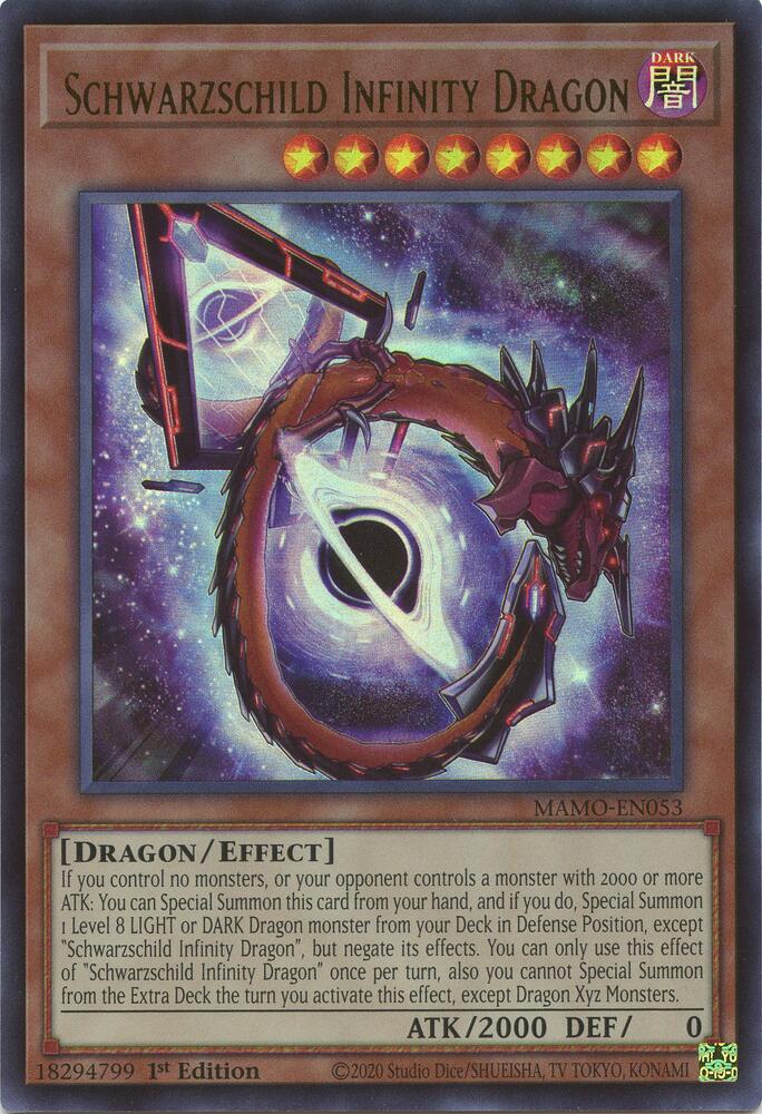 Schwarzschild Infinity Dragon (MAMO-EN053) [Magnificent Monsters]
