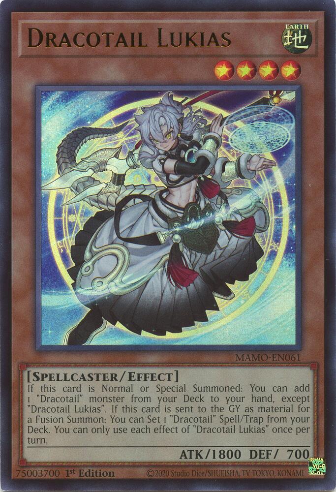 Dracotail Lukias (MAMO-EN061) [Magnificent Monsters]