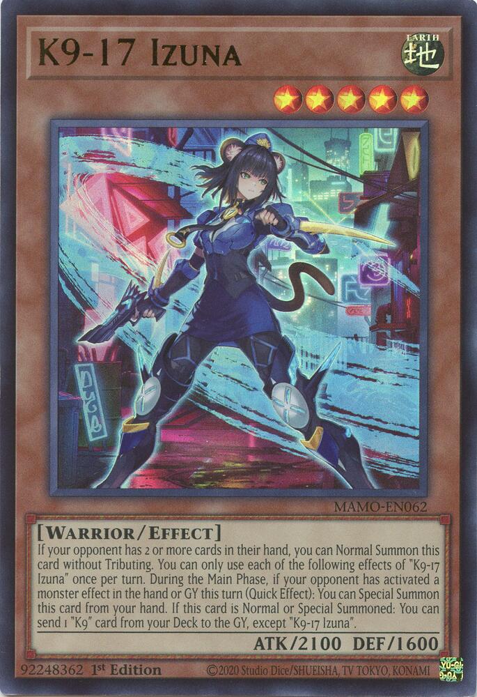 K9-17 Izuna (MAMO-EN062) [Magnificent Monsters]