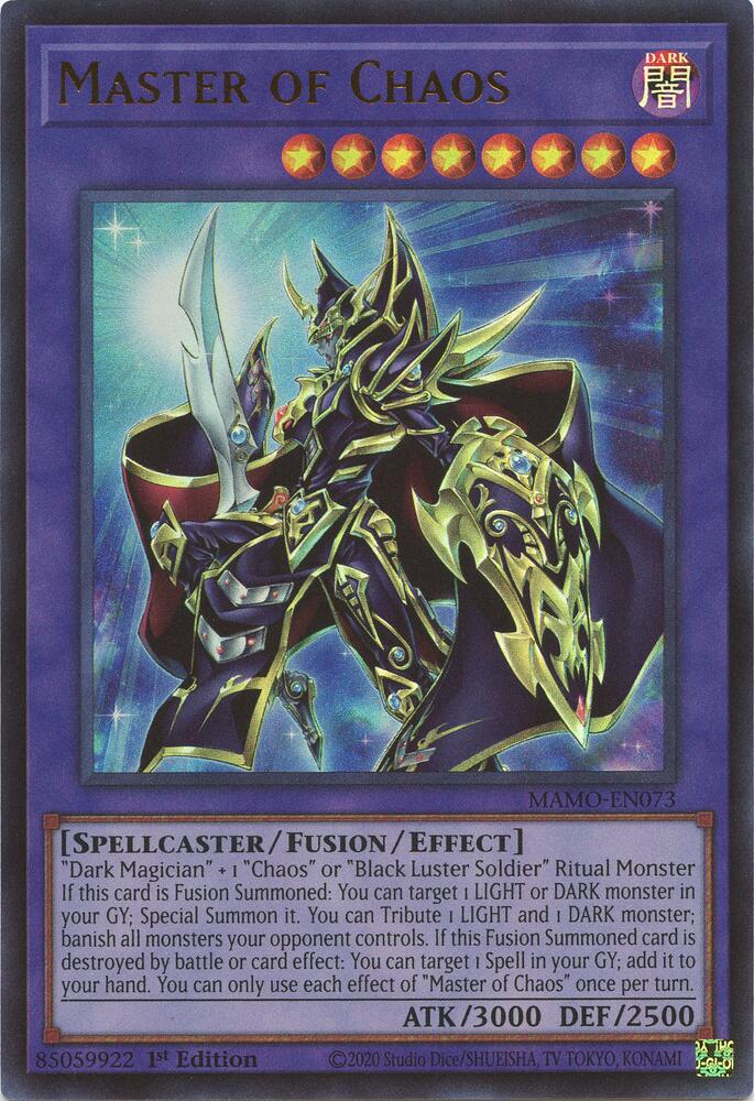 Master of Chaos (MAMO-EN073) [Magnificent Monsters]