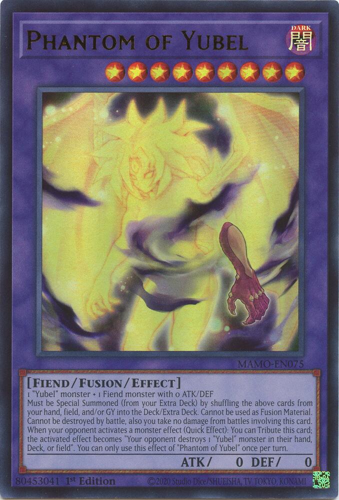Phantom of Yubel (MAMO-EN075) [Magnificent Monsters]