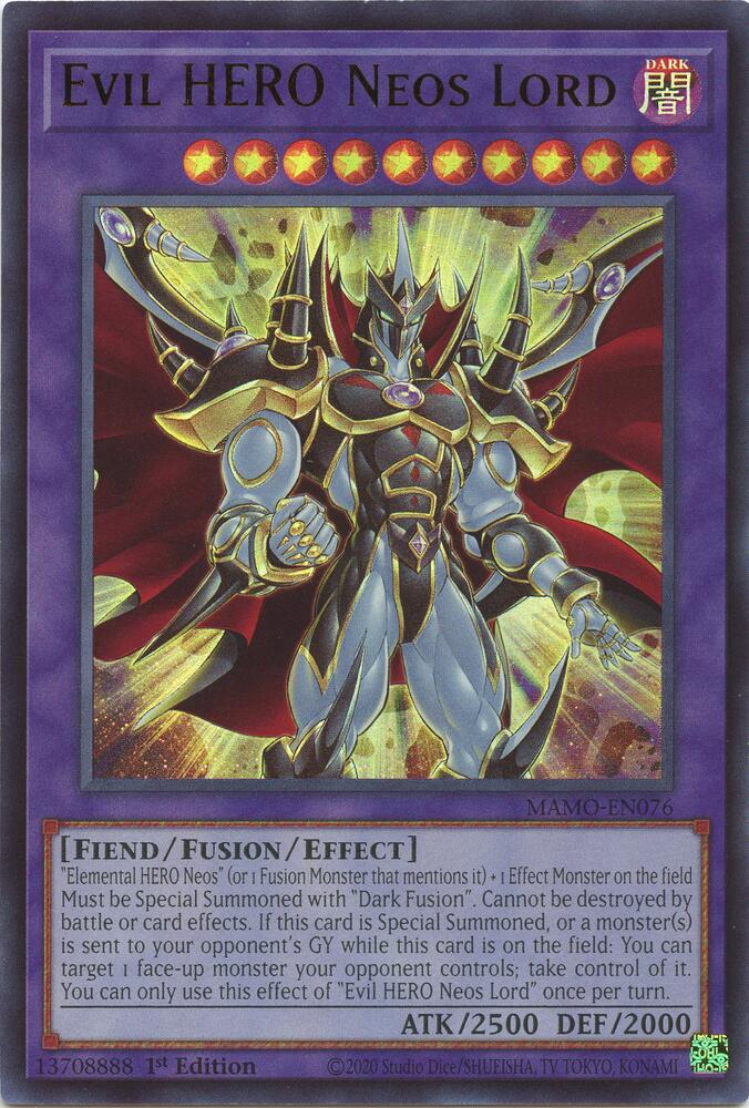Evil HERO Neos Lord (MAMO-EN076) [Magnificent Monsters]