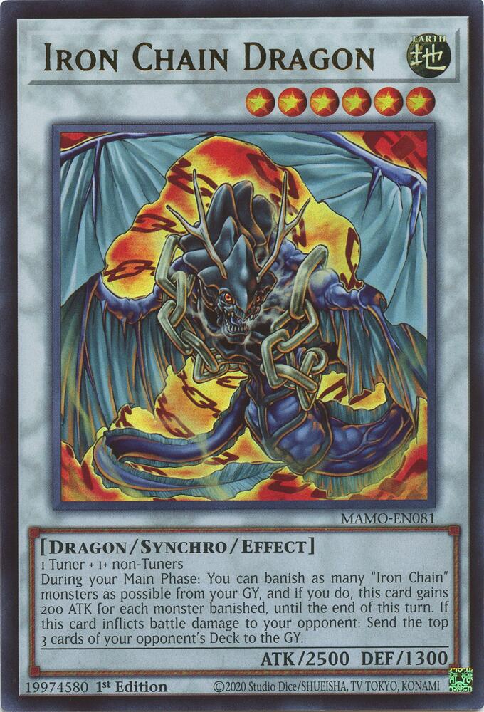 Iron Chain Dragon (MAMO-EN081) [Magnificent Monsters]