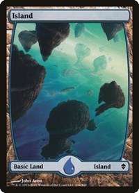 Island (234) - Full Art (234) [Zendikar]