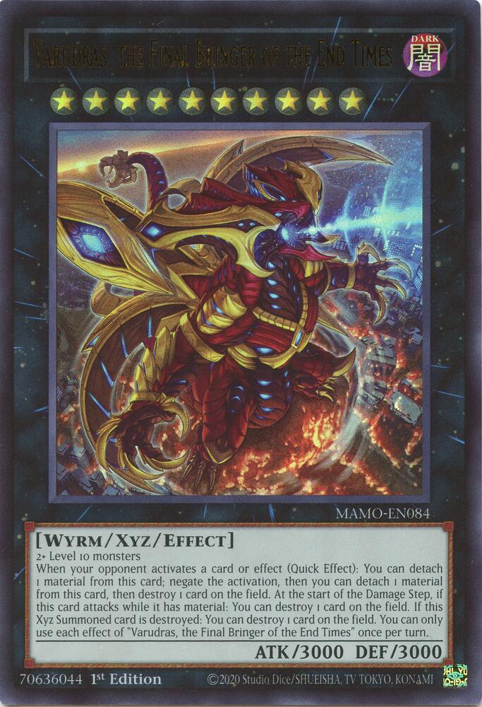 Varudras, the Final Bringer of the End Times (MAMO-EN084) [Magnificent Monsters]